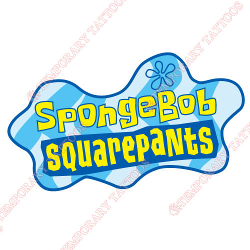 SpongeBob SquarePants Customize Temporary Tattoos Stickers NO.848